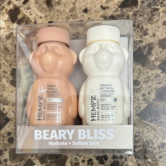 Hempz Beary Bliss Vanilla Amber and Orange Nectar Set - Picture 1 of 3